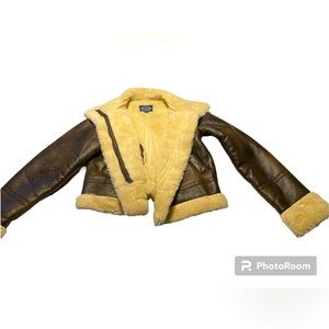 Women’s Cropped Bomber Coat